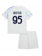 Inter Milan Alessandro Bastoni #95 Replika Borta Kläder Barn 2025-26 Kortärmad (+ byxor) Inter Milan Alessandro Bastoni #95 Replika Borta Kläder Barn 2025-26 Kortärmad (+ byxor)